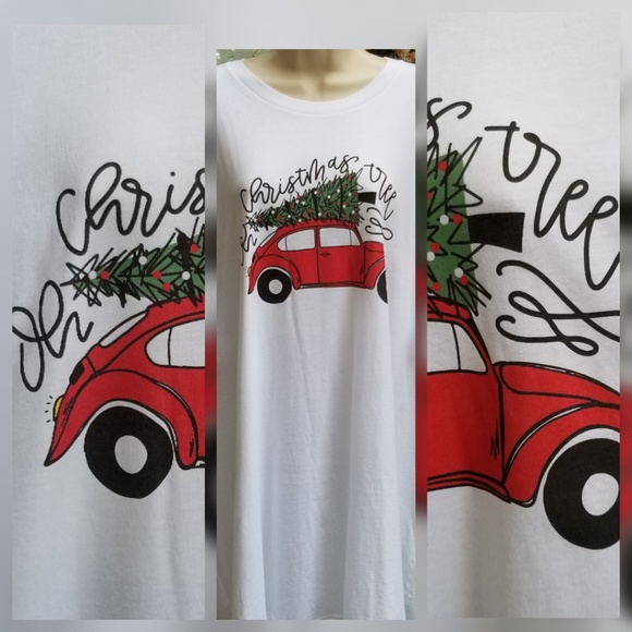 Tops - *- ..Oh Christmas Tree Tee Shirt